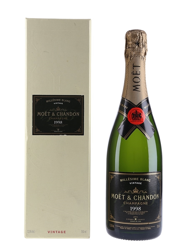 Moet & Chandon 1998 Millesime Blanc - Lot 131653 - Buy/Sell