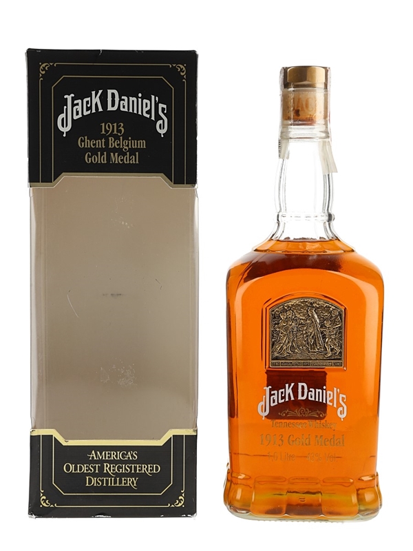 Jack Daniel's 1913 Gold Medal ゴールド 終売 レア Jack Daniel's 1913 Gold Medal - Lot 132659 - Buy/Sell American