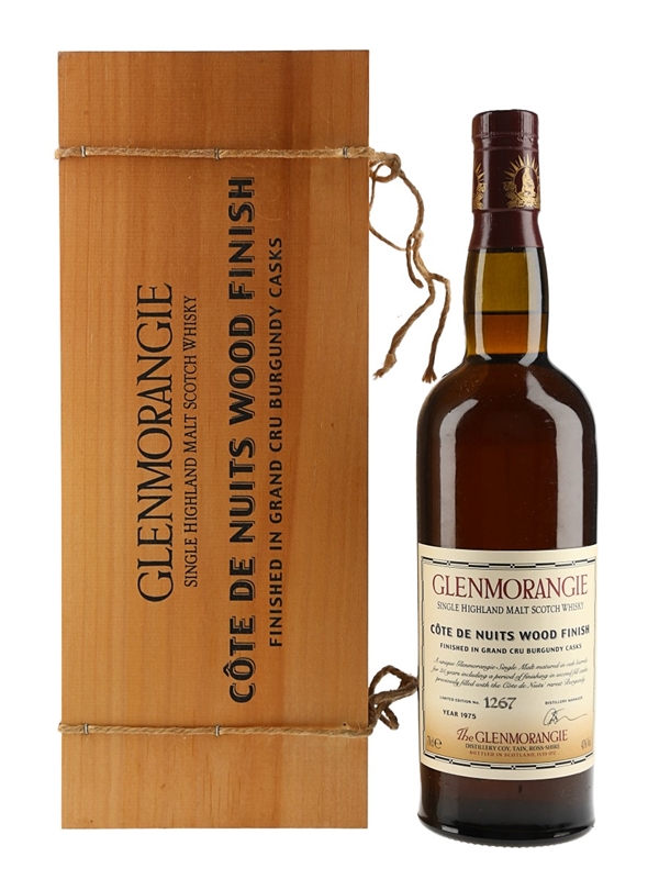 Glenmorangie 1975 25 Year Old Cote De Nuits Wood Finish - Lot