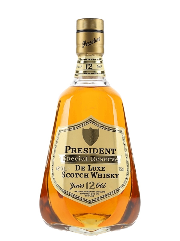 President 12 Year Old Special Reserve - Lot 137703 - Buy/Sell