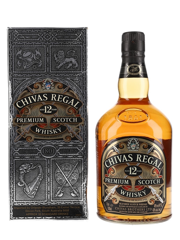 Chivas Regal 12 Year Old - Lot 137829 - Buy/Sell Blended Whisky Online