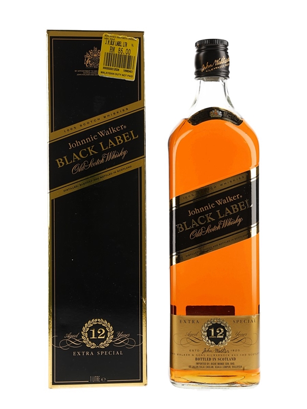 Johnnie Walker Black Label 12 Year Old - Lot 138305 - Buy/Sell