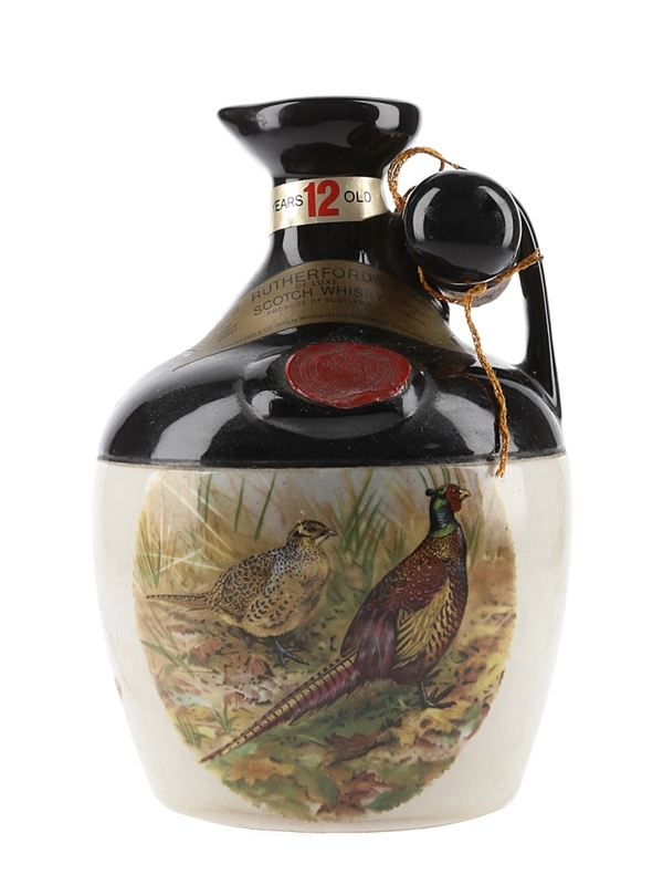 Rutherford's スコッチウイスキー 陶器製 750ml Rutherford's 12 Year Old Ceramic Decanter - Lot 140010 - Buy/Sell