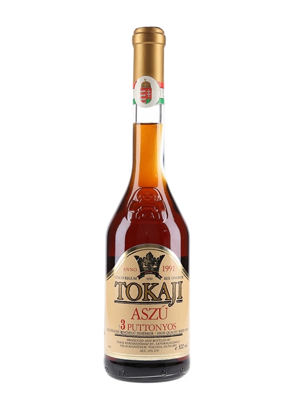 TOKAJI ASZU 4プットニョス 1991年 未開封 1991 Vinum Regum Rex Vinorum Tokaji Aszú 4 Puttonyos - CellarTracker
