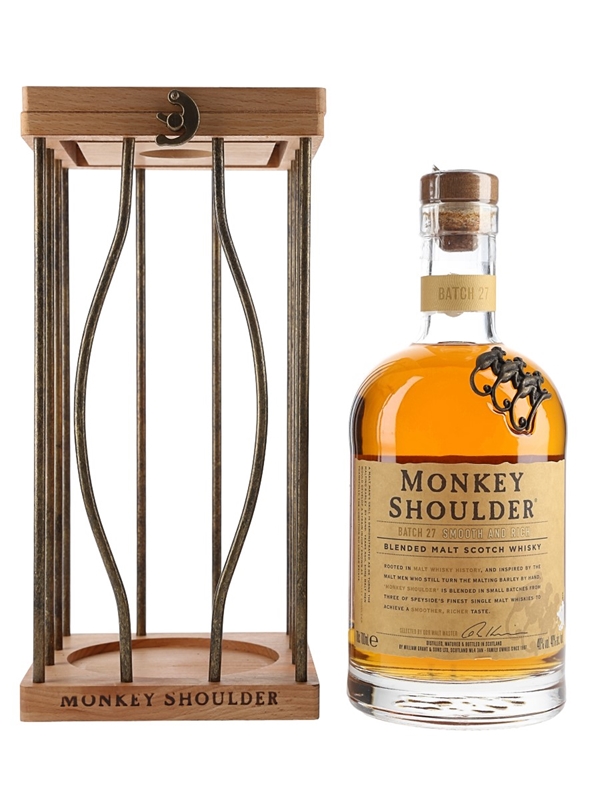 Monkey Shoulder Batch 27 　 700ml 2本セット Monkey Shoulder Batch 27 - Lot 149578 - Buy/Sell Blended Malt Online