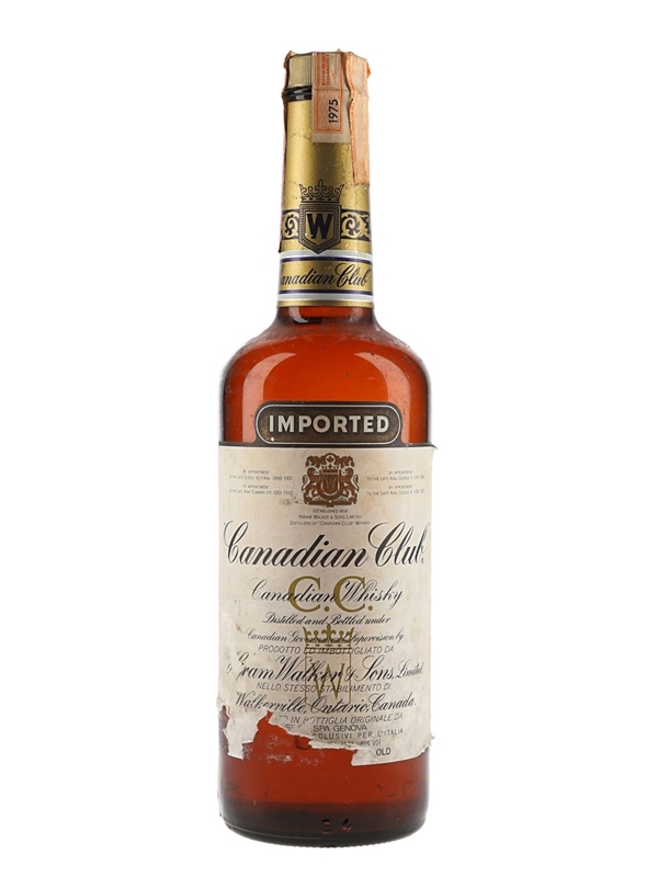 Canadian Club 1975 - Lot 149612 - Buy/Sell World Whiskies Online