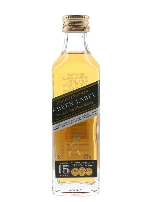 Johnnie Walker 15 Year Old Pure Malt Green Label - Lot 155813