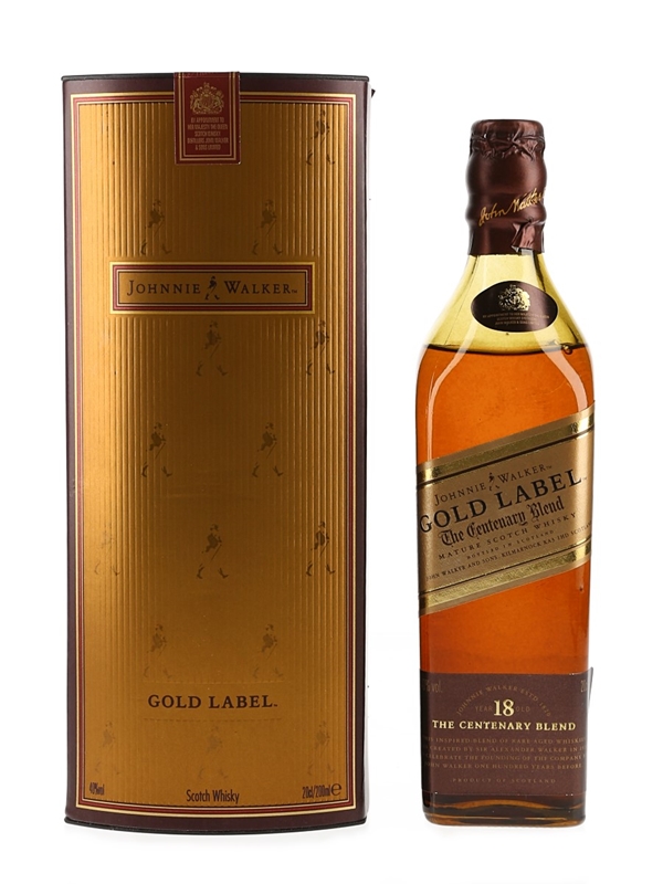 Johnnie Walker Gold Label 18 Year Old - Lot 160230 - Buy/Sell