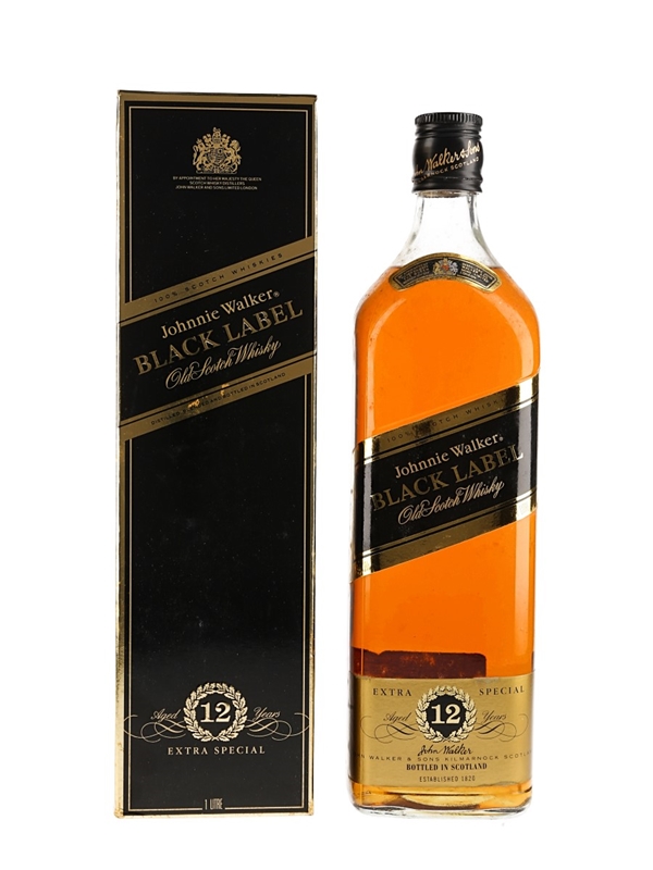 Johnnie Walker Black Label 12 Year Old Extra Special - Lot 166110