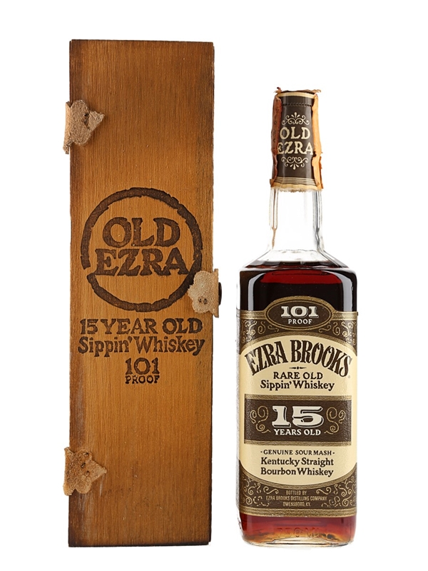 Ezra Brooks 15 Year Old 101 Proof - Lot 166723 - Buy/Sell American