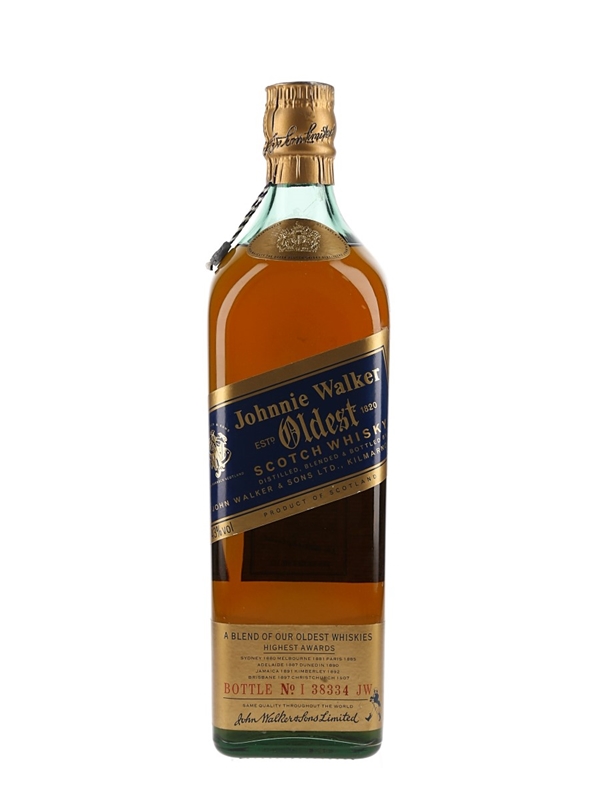 Johnnie Walker Oldest (Blue Label) - Lot 166593 - Buy/Sell Blended