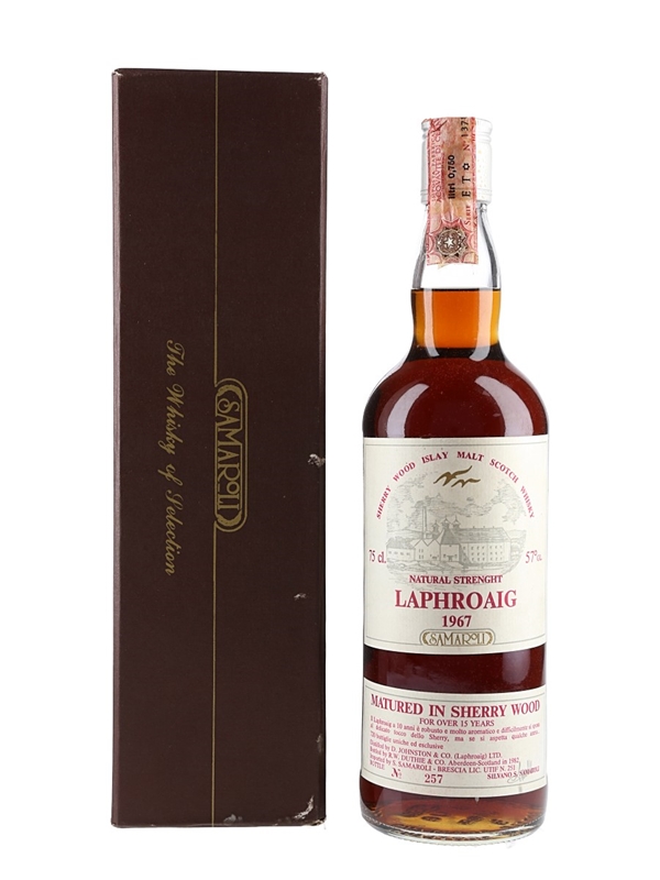 Laphroaig 1967 15 Year Old Samaroli - Lot 169221 - Buy/Sell Islay