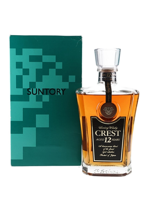 suntory whiskey CREST aged 12 years サントリーウイスキー クレスト
