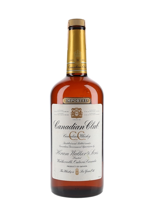 【旧ボトル】カナディアンクラブ Amazon.co.jp: 古酒 1967年ボトル Club 【未開封】Canadian 20年 [並行 750ml 40度 ウイスキー