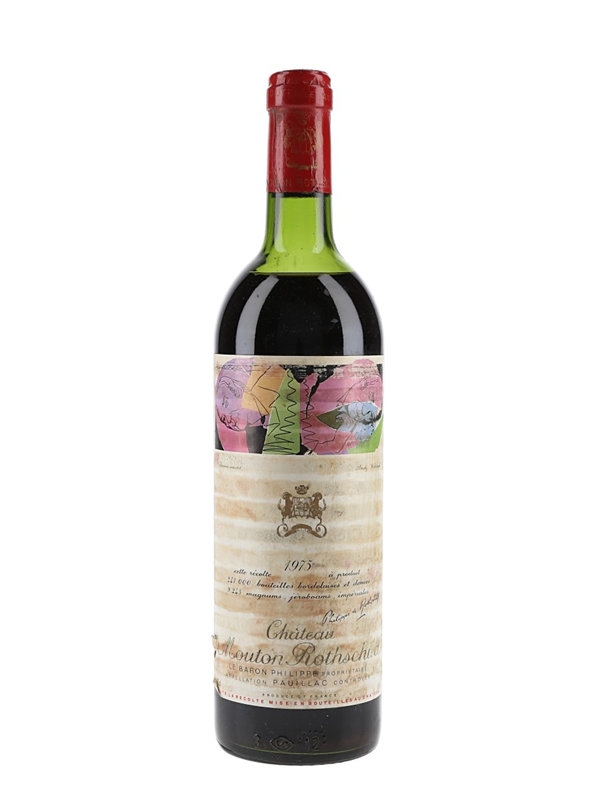 1975 Chateau Mouton Rothschild - Lot 179748 - Buy/Sell Bordeaux