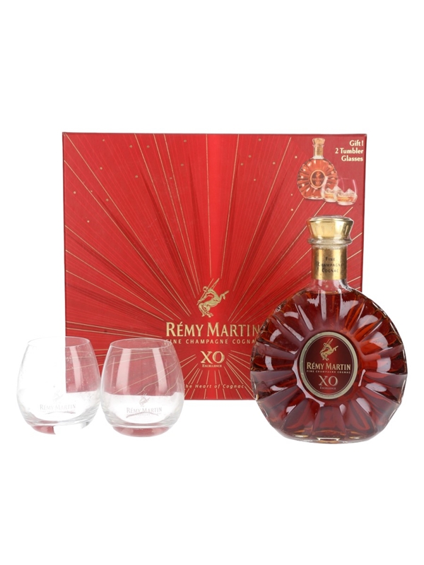 Remy Martin XO Excellence & Glasses Set - Lot 194157 - Buy/Sell