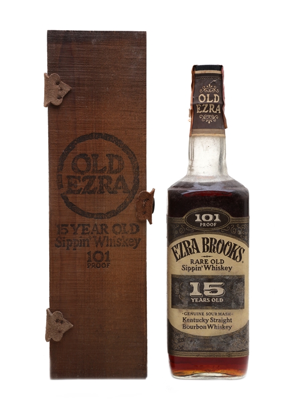 Ezra Brooks 15 Year Old 101 Proof - Lot 21775 - Buy/Sell American