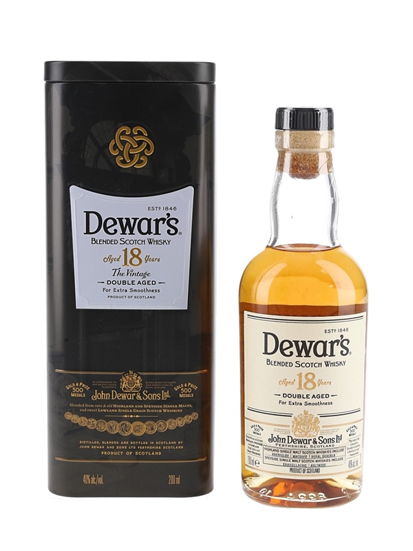 Dewar's 18 Year Old - Lot 201845 - Buy/Sell Blended Whisky Online