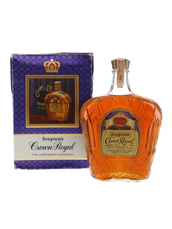 Seagram's Crown Royal Fine De Luxe 1970 - Lot 201883 - Buy/Sell