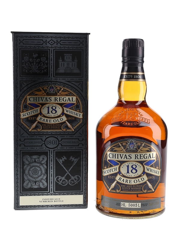 Chivas Regal 18 Year Old - Lot 207881 - Buy/Sell Blended Whisky Online