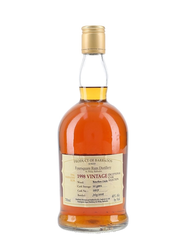 Foursquare 1998 10 Year Old - Lot 221355 - Buy/Sell Rum Online