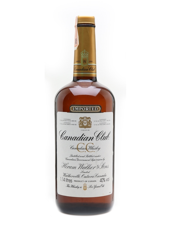 Canadian Club 1986 - Lot 25990 - Buy/Sell World Whiskies Online