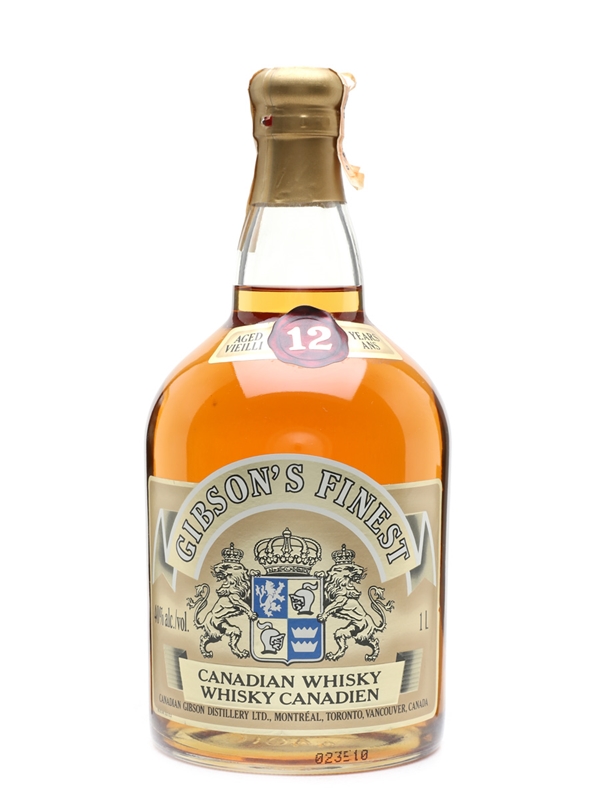 Gibson's Finest 12 Year Old 1978 - Lot 29057 - Buy/Sell World