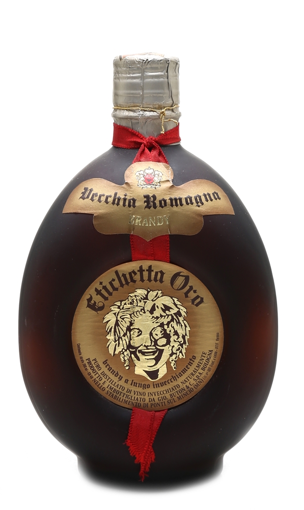 Buton Vecchia Romagna Etichetta Oro Brandy - Lot 38108 - Buy/Sell