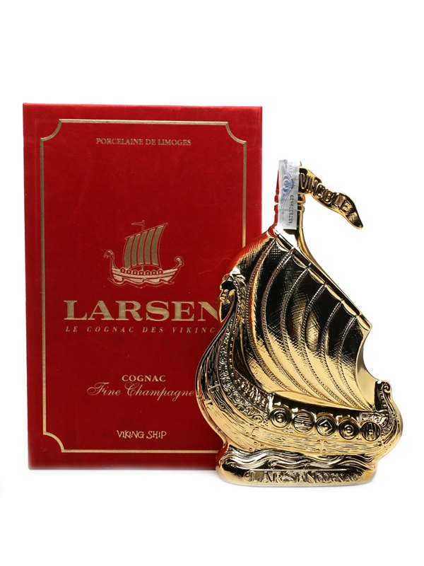 LARSEN Fine Champagne Cognac 船ボトル 酒 未開封 ラーセン