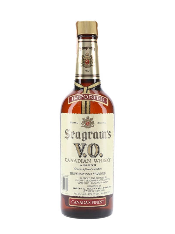 Seagram's VO 1984 - Lot 50137 - Buy/Sell World Whiskies Online