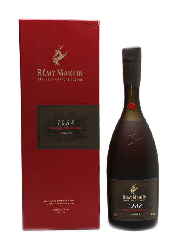 Rémy Martin Premier Cru ギフトボックス付き Remy Martin 1988 Vintage Premier Cru - Lot 51533 - Buy/Sell Cognac
