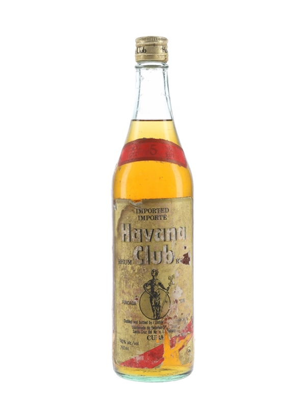 Havana Club Old Gold Dry 5 Year Old - Lot 52537 - Buy/Sell Rum Online