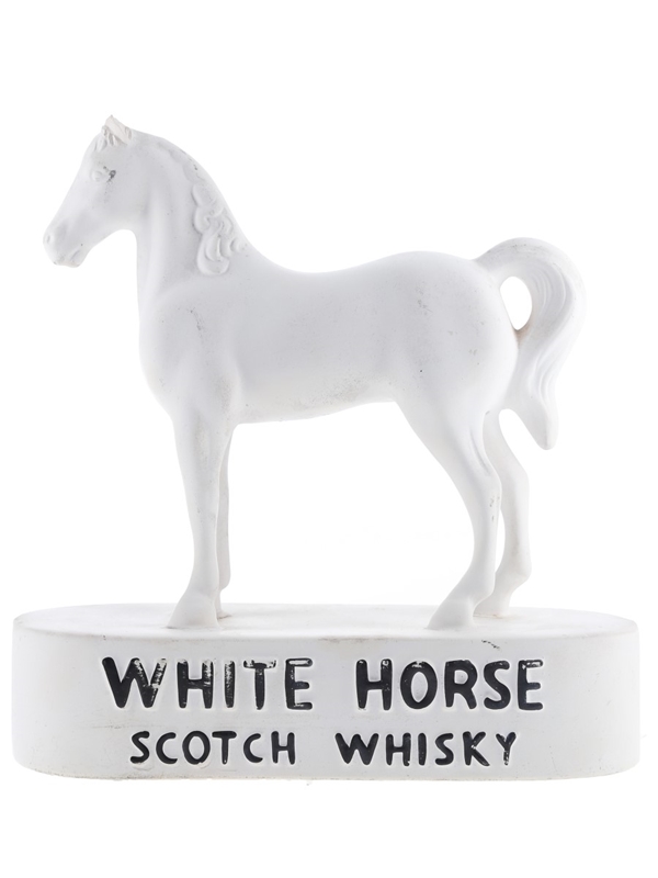 White Horse Scotch Whisky Chalkware Bar Ornament - Lot 72052 - Buy
