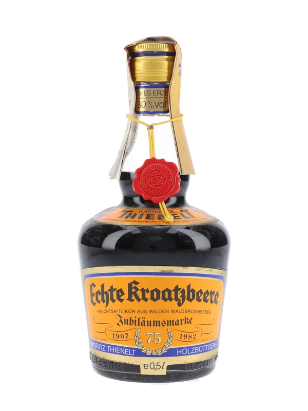 Thienelt Echte Kroatzbeere Blackberry Liqueur - Lot 73825 - Buy