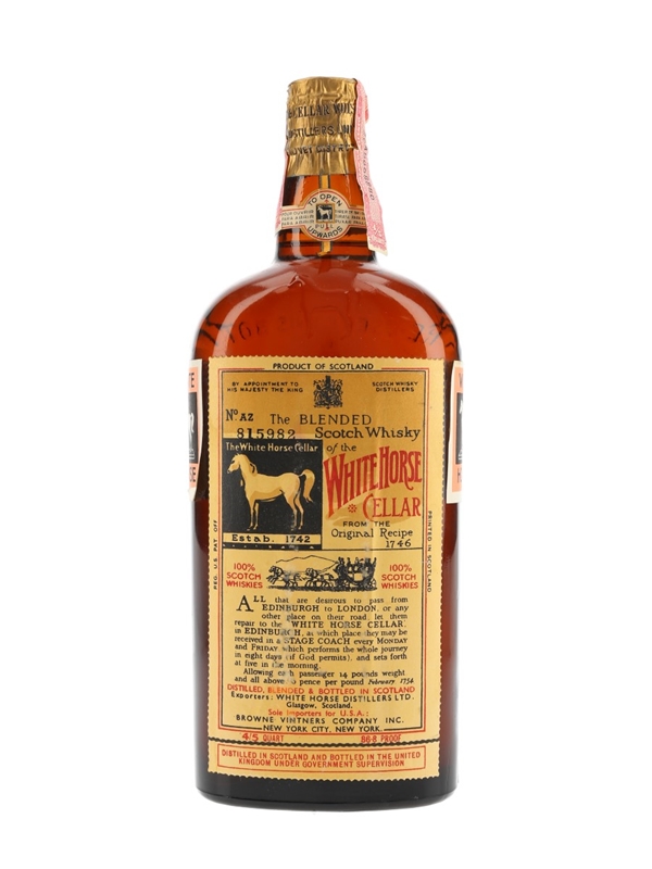 White Horse Spring Cap - Lot 74141 - Buy/Sell Blended Whisky Online