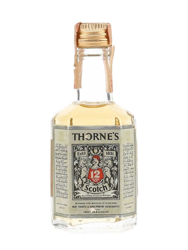 Thorne's 12 Year Old - Lot 83321 - Buy/Sell Blended Whisky Online