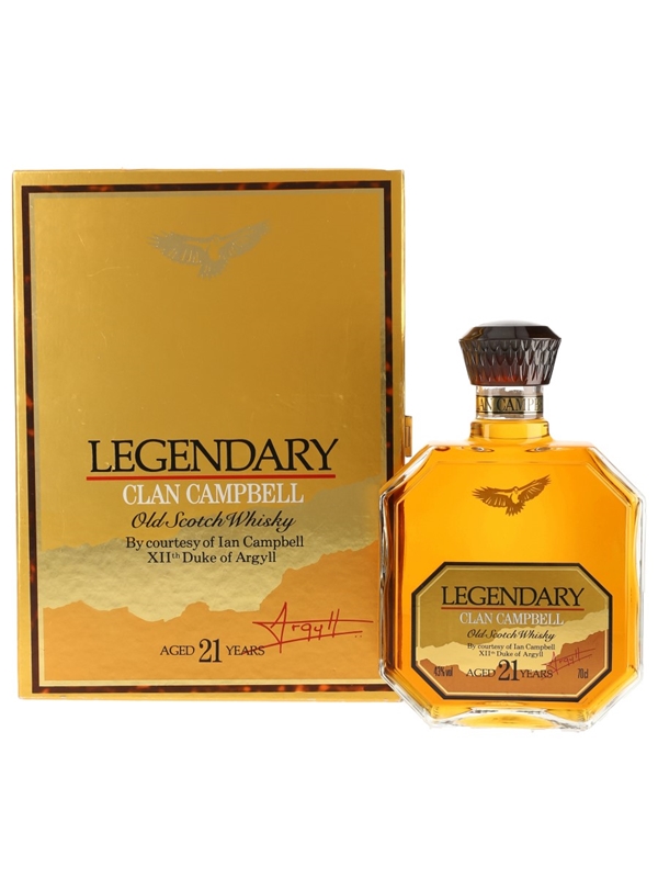 Clan Campbell Legendary 21 Year Old - Lot 91733 - Buy/Sell Blended