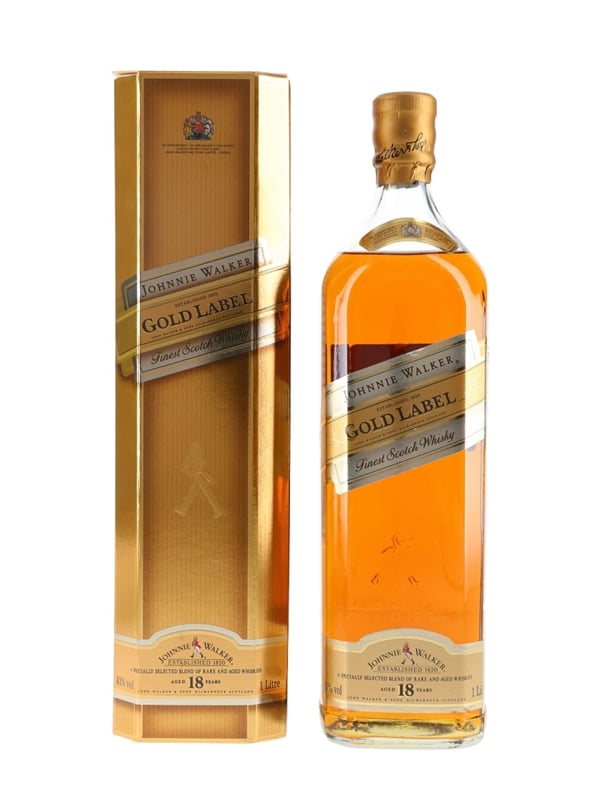 Johnnie Walker Gold Label 18 Year Old - Lot 96849 - Buy/Sell