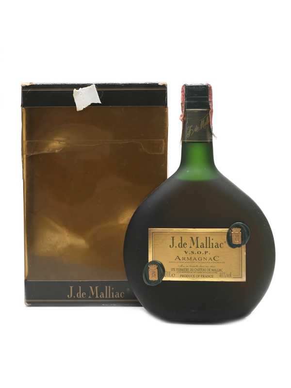 J De Malliac VSOP Armagnac - Lot 11326 - Buy/Sell Armagnac Online