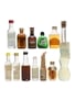 Assorted Spirits & Liqueurs Miniatures Including Cointreau and Drambuie 10cl, 7 x 5cl, 3cl, 2.5cl, 2 x 2cl