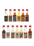 Se Si Bon Liqueurs Assorted Miniatures 13 x 2.5cl