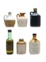 Port & Liqueur Miniatures Ceramic Jugs 2 x 10cl & 4 x 5cl