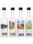 Grey Goose Vodka, Le Citron, La Poire & L'Orange  4 x 5cl / 40%