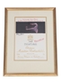 Chateau Mouton Rothschild 1990 Framed Label Print Francis Bacon 31cm x 41cm