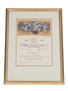 Chateau Mouton Rothschild 1987 Framed Label Print Hans Erni 31cm x 41cm