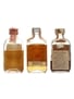 3 x Blended Scotch Whisky Miniatures 