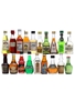 19 Assorted Liqueurs Miniatures 