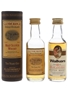 Glenmorangie 10 Year Old & Walkers 12 Year Old Bottled 1980s 2 x 5cl / 40%