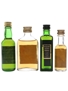 100 Pipers, Fochabers, Monster's Choice & Passport Bottled 1970s 4 x 5cl / 40%