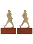 Johnnie Walker Striding Man Bookends  21cm Tall